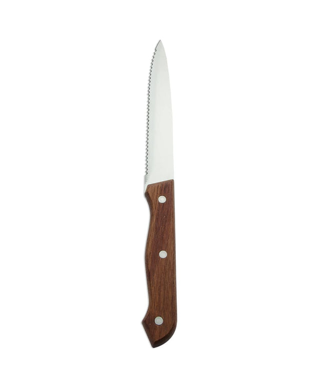 Dao Steak Libbey 200 1632 23.5cm Cán Gỗ Đầu Nhọn