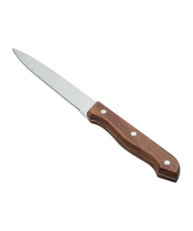 Dao Steak Libbey 200 1632 23.5cm Cán Gỗ Đầu Nhọn