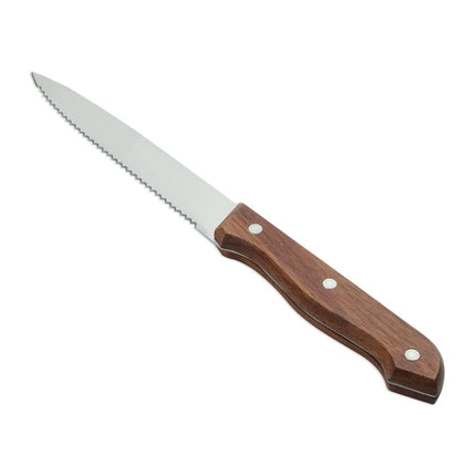 Dao Steak Libbey 200 1632 23.5cm Cán Gỗ Đầu Nhọn