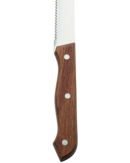 Dao Steak Libbey 200 1632 23.5cm Cán Gỗ Đầu Nhọn