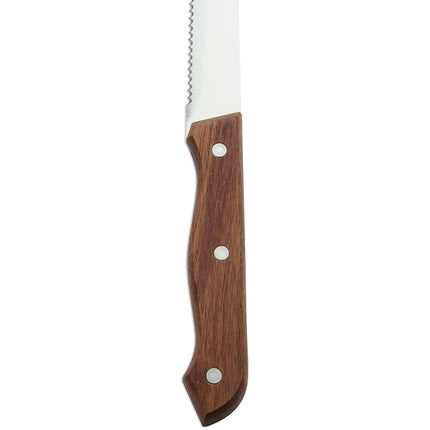 Dao Steak Libbey 200 1632 23.5cm Cán Gỗ Đầu Nhọn