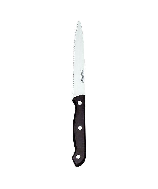 Dao Steak Libbey 201 2632 23.5cm Cán Bakelite Đen Mũi Nhọn