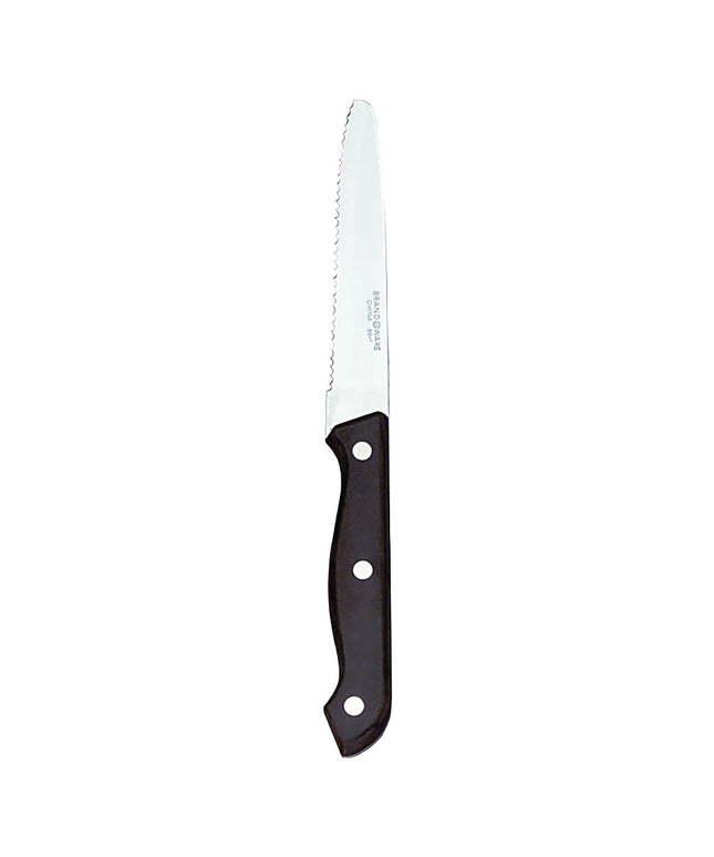 Dao Steak Libbey 201 2642 22.5cm Cán Bakelite Đen Đầu Nhọn