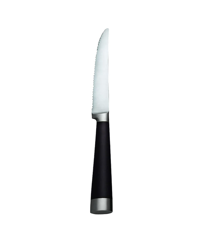Dao Bít Tết Libbey 201 2822 21.9 cm Tay Pom Đen Kiểu Shanghai