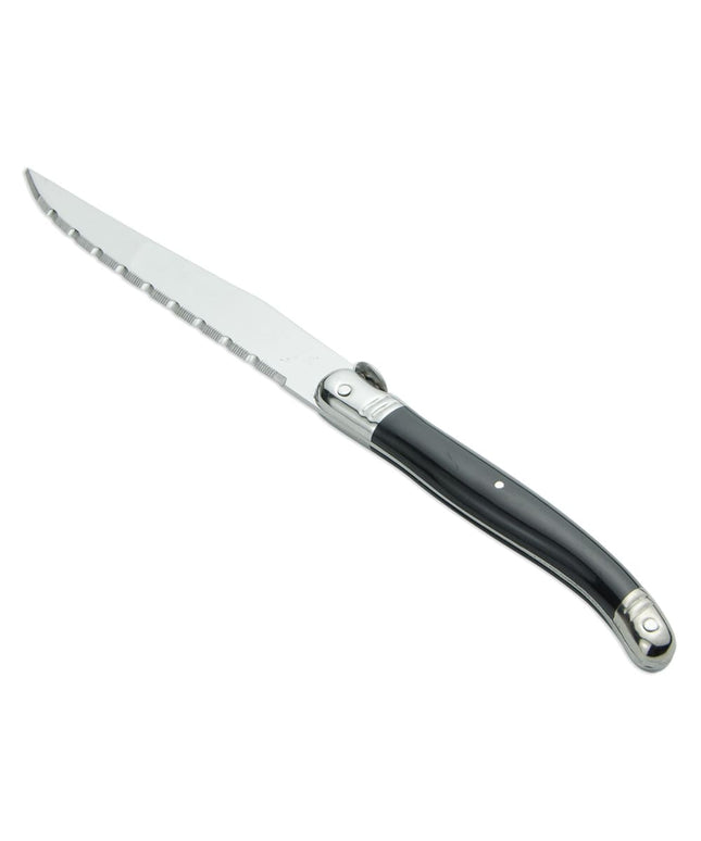 Dao Steak Libbey 201 2882 23.2cm Cán Nhựa Đen Đầu Nhọn EuroStyle
