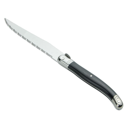 Dao Steak Libbey 201 2882 23.2cm Cán Nhựa Đen Đầu Nhọn EuroStyle