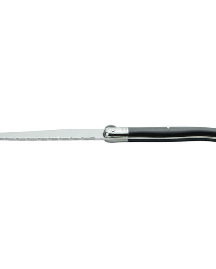 Dao Steak Libbey 201 2882 23.2cm Cán Nhựa Đen Đầu Nhọn EuroStyle
