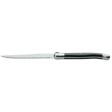 Dao Steak Libbey 201 2882 23.2cm Cán Nhựa Đen Đầu Nhọn EuroStyle