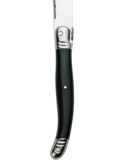Dao Steak Libbey 201 2882 23.2cm Cán Nhựa Đen Đầu Nhọn EuroStyle