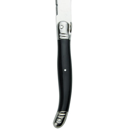 Dao Steak Libbey 201 2882 23.2cm Cán Nhựa Đen Đầu Nhọn EuroStyle