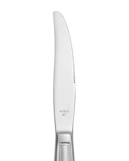 Dao Steak Libbey 578 5762 Lưỡi Rãnh Cán Đặc Thép Không Gỉ 18/0 Fairfield World