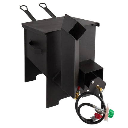 Nồi chiên sâu dầu ngoài trời gas propan thép Backyard Pro BPF4G 15 lít - 90.000 BTU