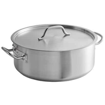Nồi hầm cỡ lớn thép không gỉ đáy nhôm Vigor SS1 Series 14,2 lít, kèm nắp