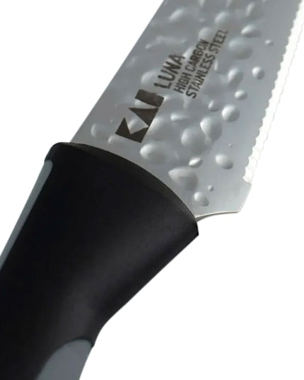 Dao Đa Năng Shun AB7061 15.2 cm Cán Mềm Đen Lưỡi Thép Không Gỉ
