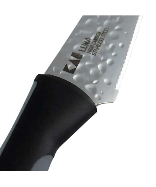 Dao Đa Năng Shun AB7061 15.2 cm Cán Mềm Đen Lưỡi Thép Không Gỉ