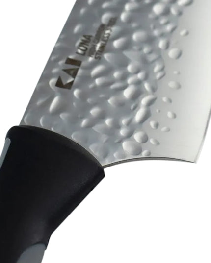 Dao Đầu Bếp Kai AB7066 20.3 cm Tay Cầm Soft-Grip Đen Lưỡi Thép Không Gỉ