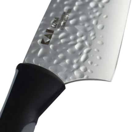 Dao Đầu Bếp Kai AB7066 20.3 cm Tay Cầm Soft-Grip Đen Lưỡi Thép Không Gỉ