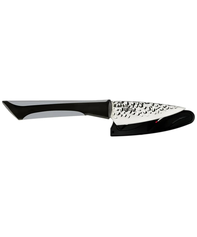 Dao Gọt Shun AB7068 8.9 cm Cán Mềm Đen Lưỡi Thép Không Gỉ