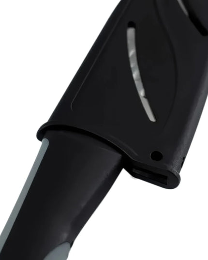 Dao Cắt Trái Cây Shun 10.2 cm Tay Cầm Mềm Đen, Lưỡi Thép Không Gỉ (AB7076)