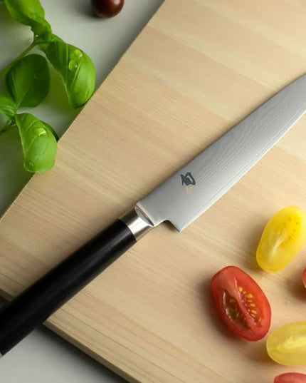 Dao Shun Classics Đa Năng Lưỡi 15.2 cm Cán PakkaWood Hình Chữ D (DM0701)