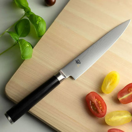 Dao Shun Classics Đa Năng Lưỡi 15.2 cm Cán PakkaWood Hình Chữ D (DM0701)