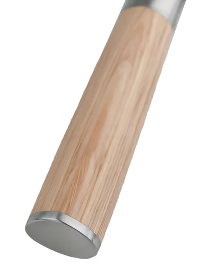 Dao Cắt Bánh Mì Shun 23 cm Cán Gỗ Pakkawood Vàng, Thép Không Gỉ (DM0705W)