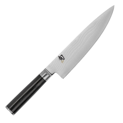 Dao Đầu Bếp Shun Classics Lưỡi 20.3 cm Cán PakkaWood Hình Chữ D (DM0706)
