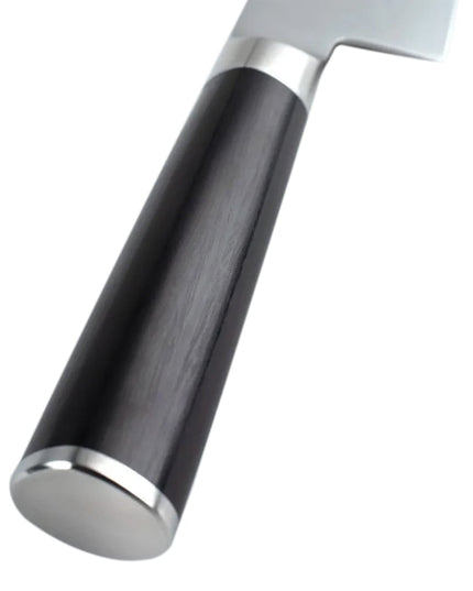 Dao Đầu Bếp Shun Classics Lưỡi 20.3 cm Cán PakkaWood Hình Chữ D (DM0706)