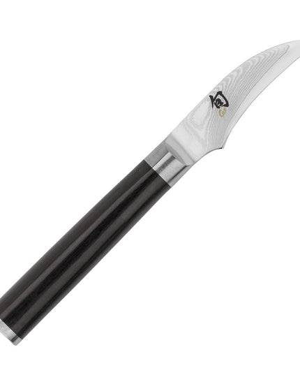 Dao Gọt Shun Lưỡi Cong 8.3 cm Cán PakkaWood Hình Chữ D (DM0715)