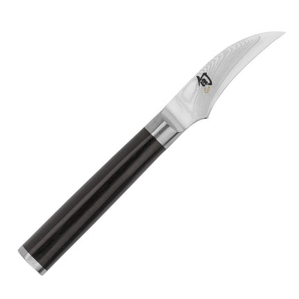 Dao Gọt Shun Lưỡi Cong 8.3 cm Cán PakkaWood Hình Chữ D (DM0715)