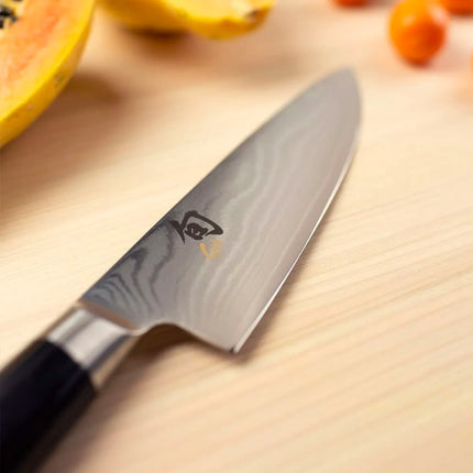 Dao Đầu Bếp Shun Classics Lưỡi 15.2 cm Cán PakkaWood Hình Chữ D (DM0723)