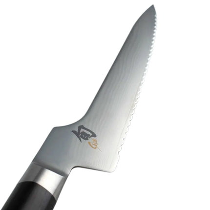 Dao Cắt Bánh Mì Shun Offset Lưỡi 22.9 cm Cán PakkaWood Hình Chữ D (DM0724)