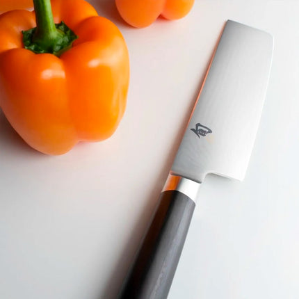 Dao Shun Classics Nakiri, Lưỡi 16.5 cm, Cán PakkaWood Hình Chữ D (DM0728)