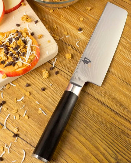 Dao Shun Classics Nakiri, Lưỡi 16.5 cm, Cán PakkaWood Hình Chữ D (DM0728)