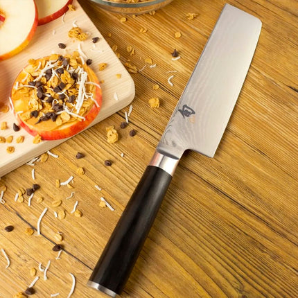 Dao Shun Classics Nakiri, Lưỡi 16.5 cm, Cán PakkaWood Hình Chữ D (DM0728)