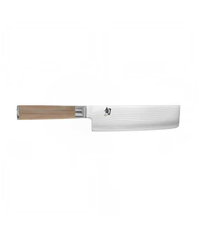Dao Nakiri Shun 16.5 cm Cán Gỗ Pakkawood Vàng Thép Không Gỉ (DM0728W)