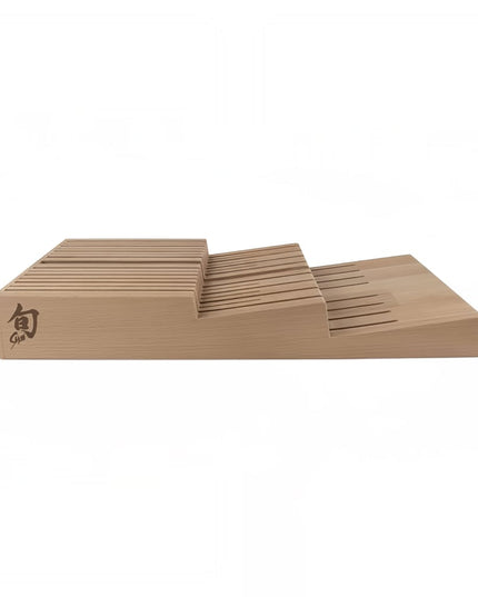 Khay Đựng Dao Shun 15 Khe Trong Ngăn Kéo 25.4 cm x 43.2 cm Gỗ Sồi (DM0856)