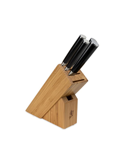 Bộ Dao 5 Món Shun Starter Kèm Giá Tre DMS0530