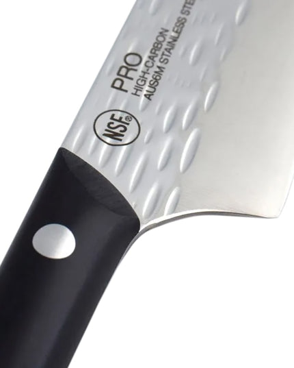 Dao Đầu Bếp Kai HT7066 20.3 cm Cán POM Đen Lưỡi Thép Không Gỉ