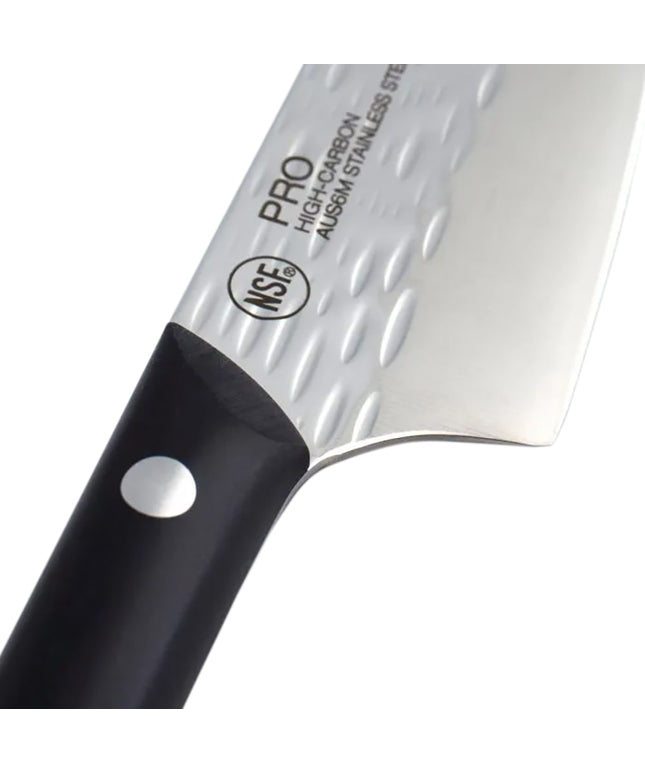 Dao Đầu Bếp Kai HT7066 20.3 cm Cán POM Đen Lưỡi Thép Không Gỉ