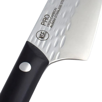 Dao Đầu Bếp Kai HT7066 20.3 cm Cán POM Đen Lưỡi Thép Không Gỉ