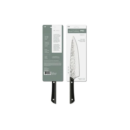 Dao Đầu Bếp Kai HT7066 20.3 cm Cán POM Đen Lưỡi Thép Không Gỉ