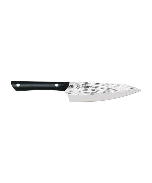 Dao Bếp Trưởng Kai HT7072 15.2cm Cán POM Đen Lưỡi Thép Không Gỉ