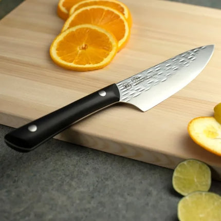 Dao Bếp Trưởng Kai HT7072 15.2cm Cán POM Đen Lưỡi Thép Không Gỉ