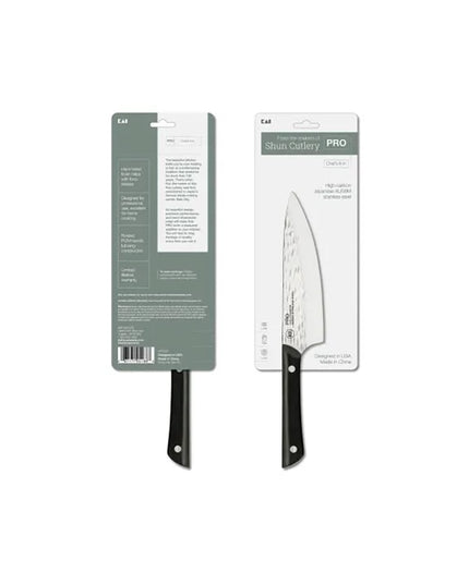 Dao Bếp Trưởng Kai HT7072 15.2cm Cán POM Đen Lưỡi Thép Không Gỉ
