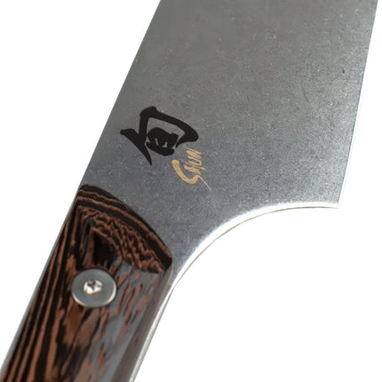 Dao Đầu Bếp Shun SWT0706 20.3 cm Cán Gỗ Tagayasan Lưỡi Thép Không Gỉ