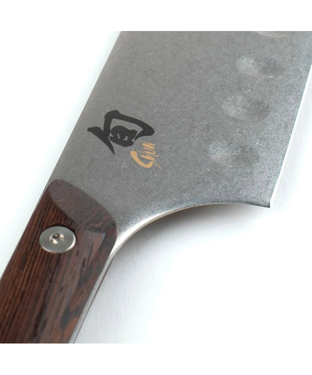 Dao Nakiri Shun 17.8 cm Lưỡi Rỗng Cán Gỗ Tagayasan, Lưỡi Thép Không Gỉ (SWT0728)