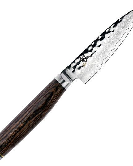 Dao Gọt Shun Premier Lưỡi 10.2 cm Cán Gỗ Walnut PakkaWood (TDM0700)
