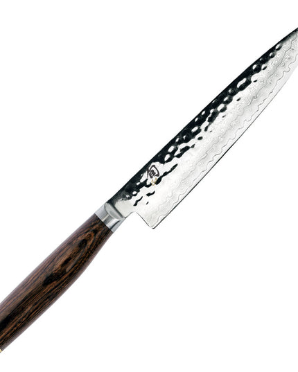 Dao Shun Shun Premier Đa Năng, Lưỡi 16.5 cm Cán Gỗ Walnut PakkaWood (TDM0701)