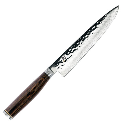 Dao Shun Shun Premier Đa Năng, Lưỡi 16.5 cm Cán Gỗ Walnut PakkaWood (TDM0701)